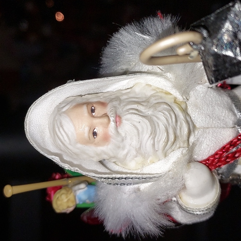 Hallmark Father Christmas Premium Ornament Joanne Eschrich's Collection 2015 6" - Picture 2 of 10